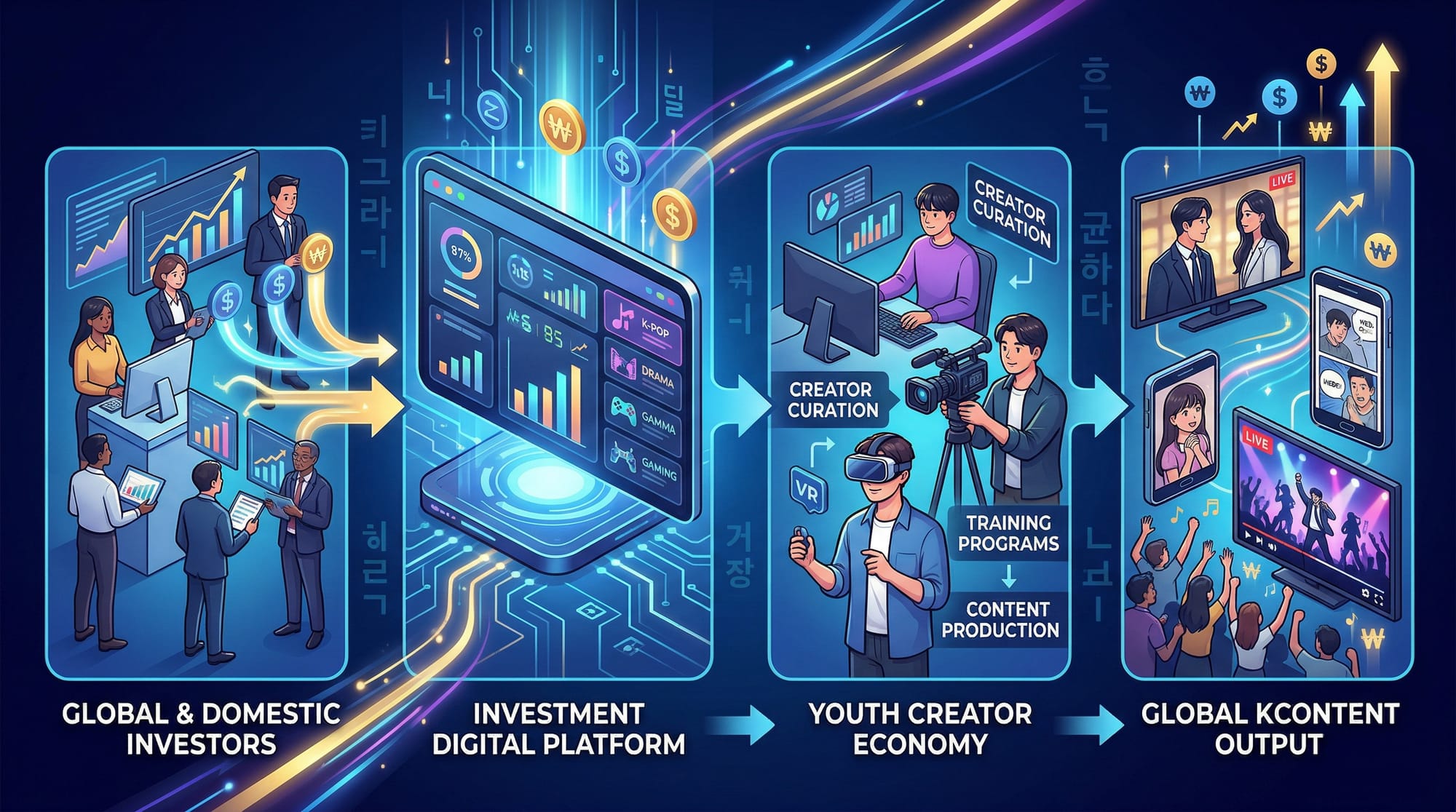 South Korea Eyes New Funding Model for K-Content Creators